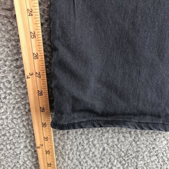 Banana Republic Jeans Mens 36x32 Gray Premium Performance Slim Fit Denim Stretch - Picture 7 of 11